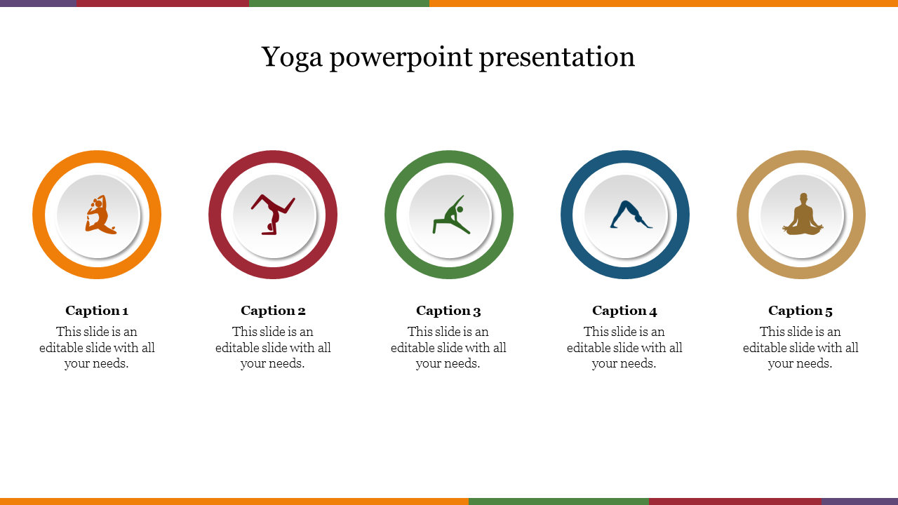 Free - Use Yoga PowerPoint Presentation Template Slide Design
